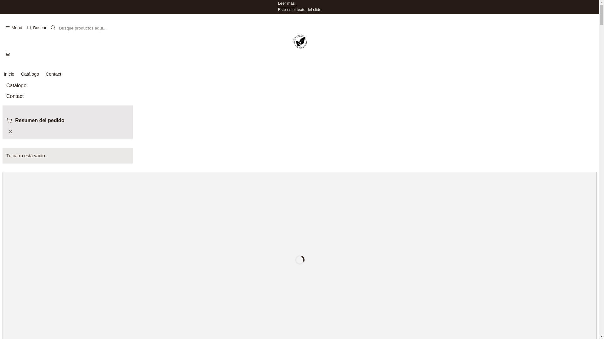 website screenshot of https://comercialcej.cl/
