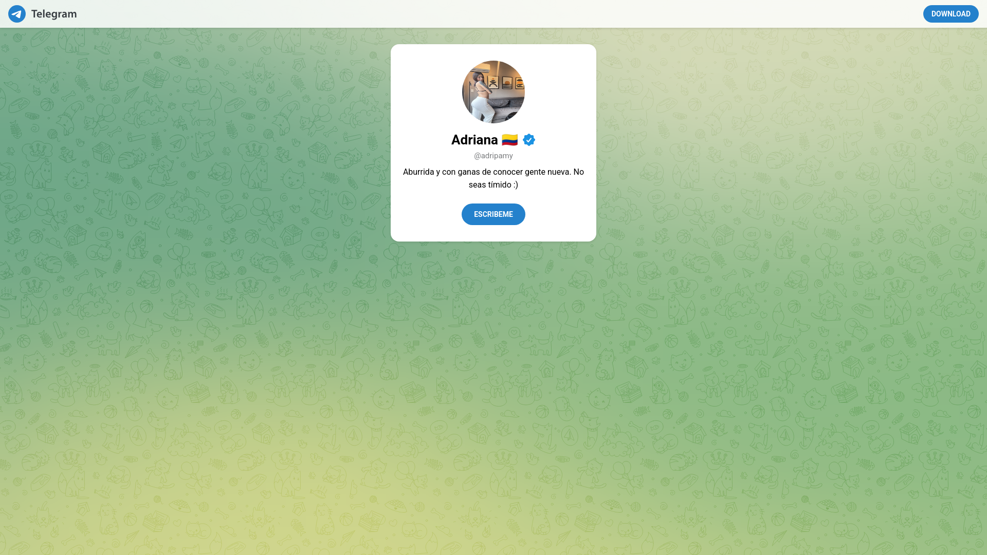 website screenshot of https://adricol.mycutesecrets.com