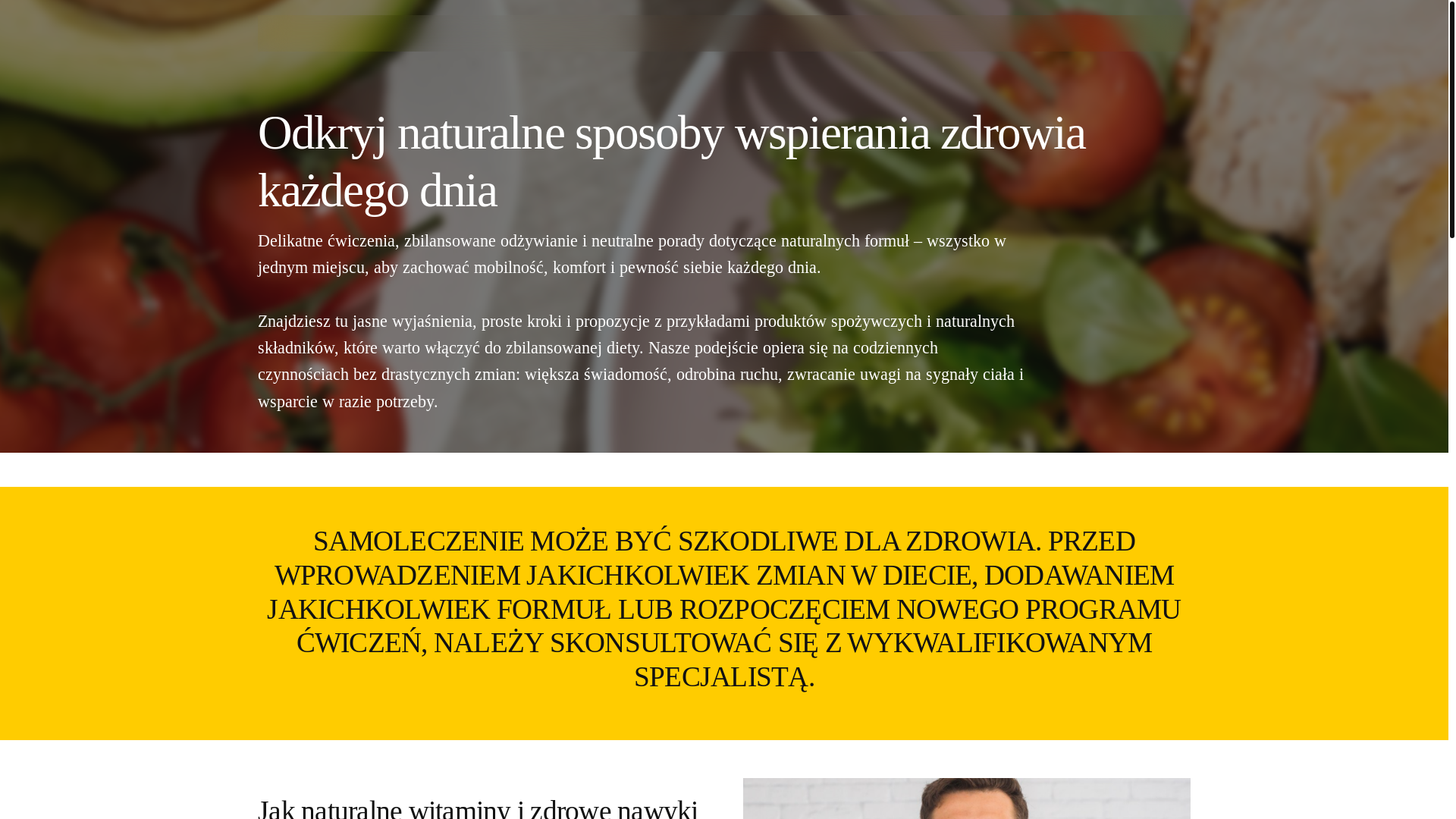 website screenshot of https://drogadolekkoscib.info/