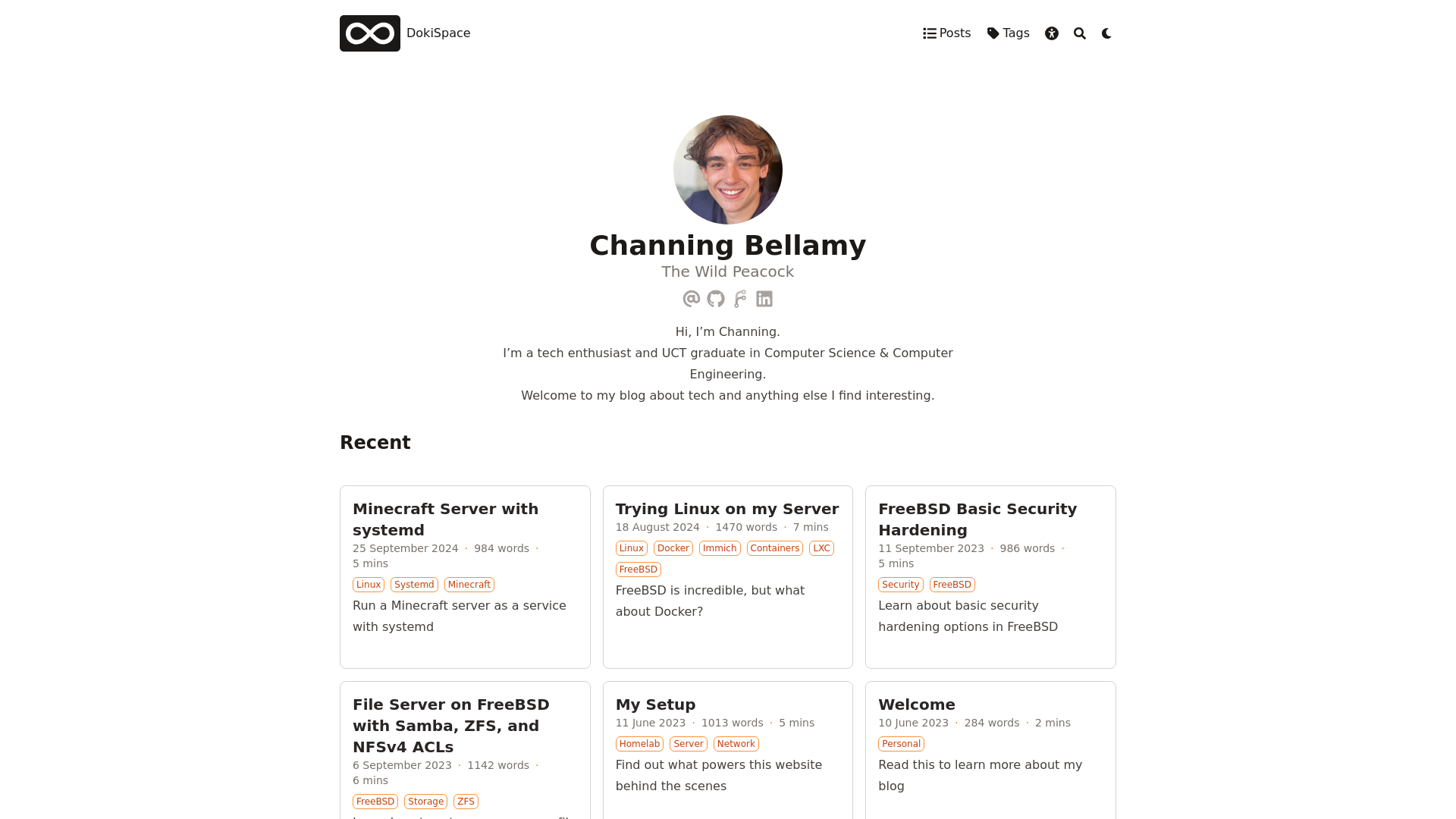 website screenshot of https://www.dokispace.com/