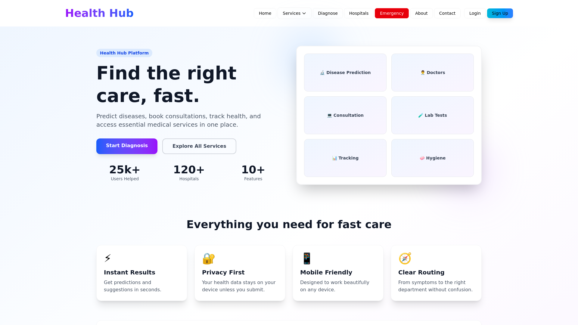 website screenshot of https://firstaid.pages.dev/