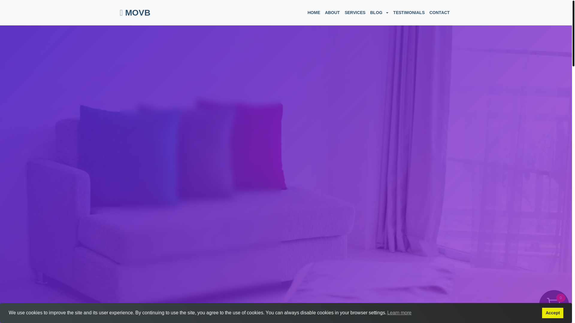 website screenshot of https://comfortlivingspace.site/