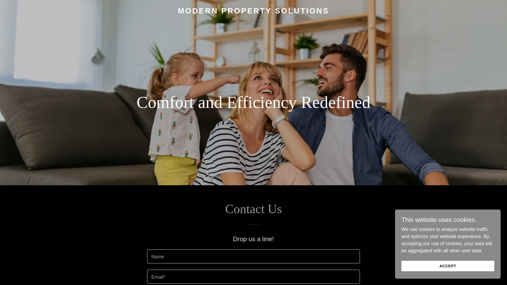 website screenshot of https://moprosolutionshvac.com/