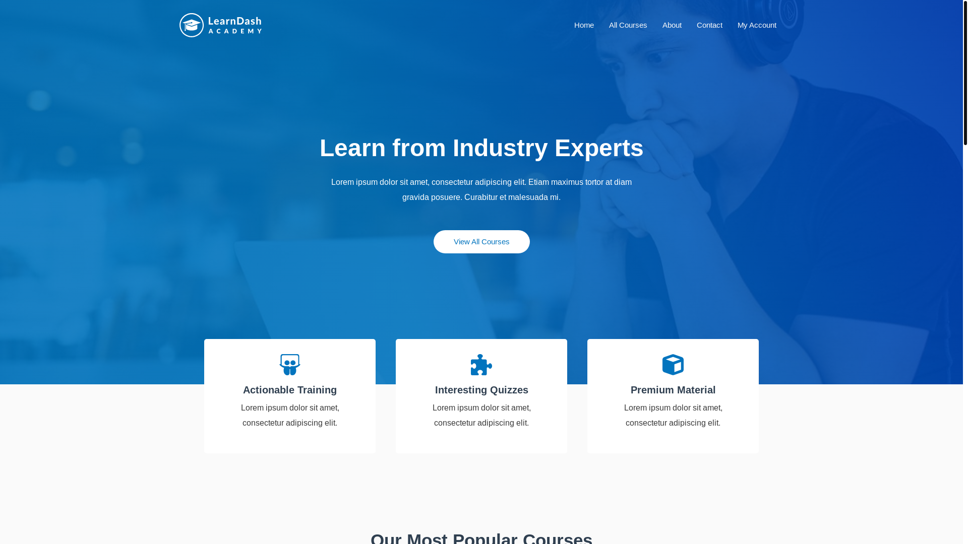 website screenshot of https://sowtecacademy.com/
