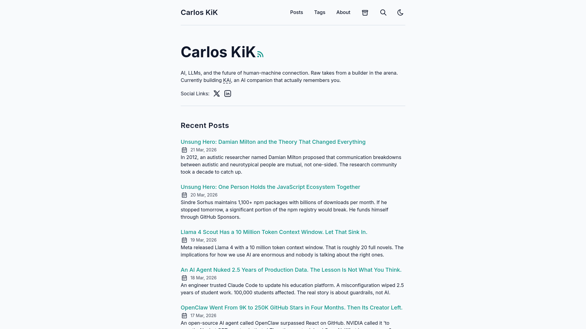 website screenshot of https://ckik-dev.pages.dev/