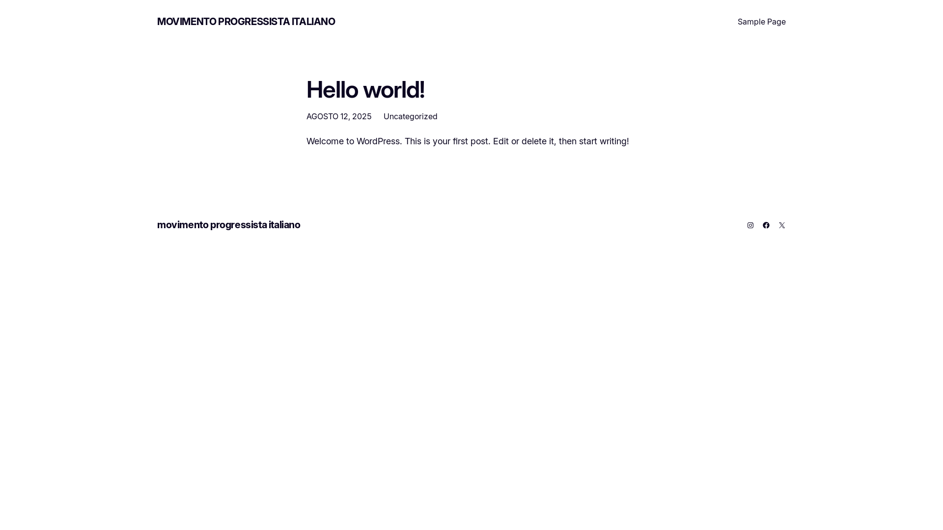 website screenshot of https://movimentoprogressistaitaliano.it/