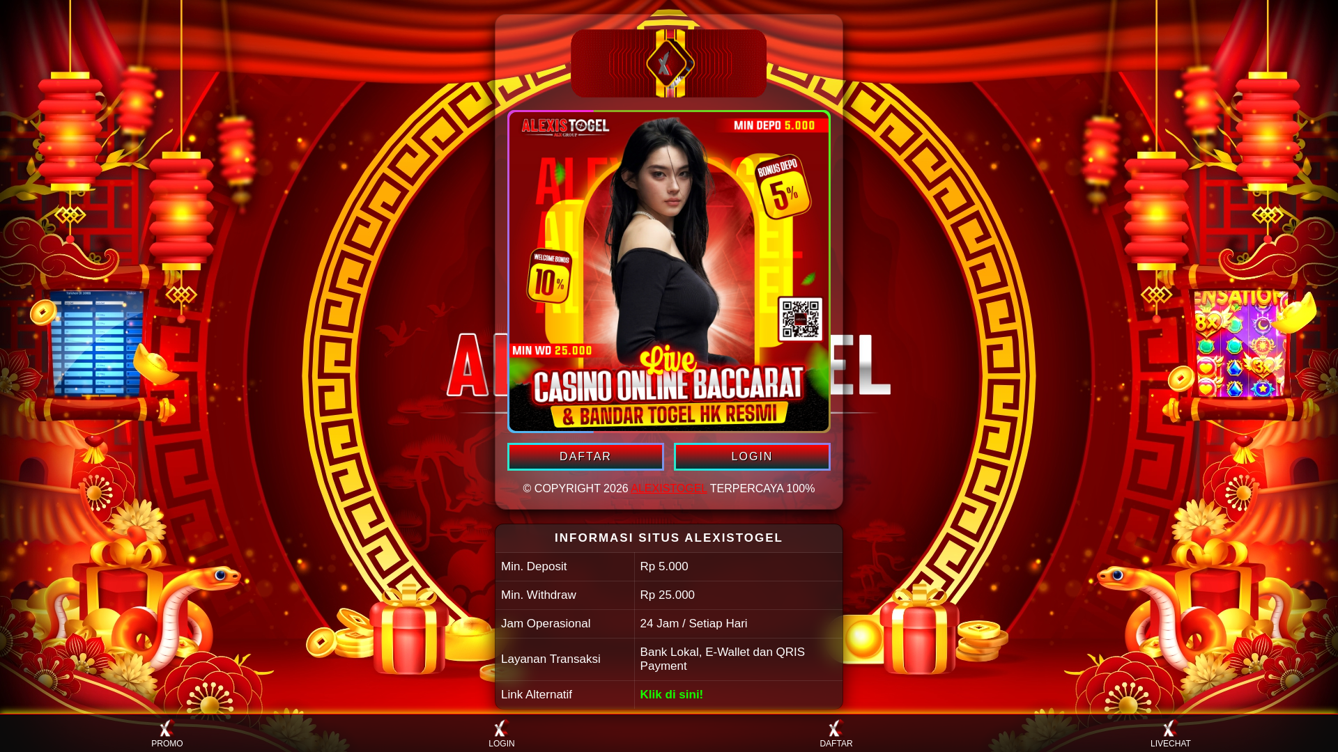 website screenshot of https://welcome-alexistogel.pages.dev/