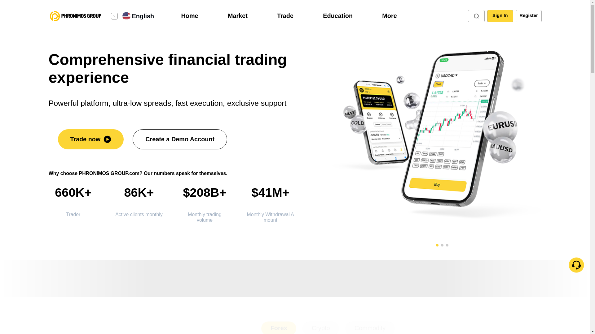 website screenshot of https://fbstrading.net/