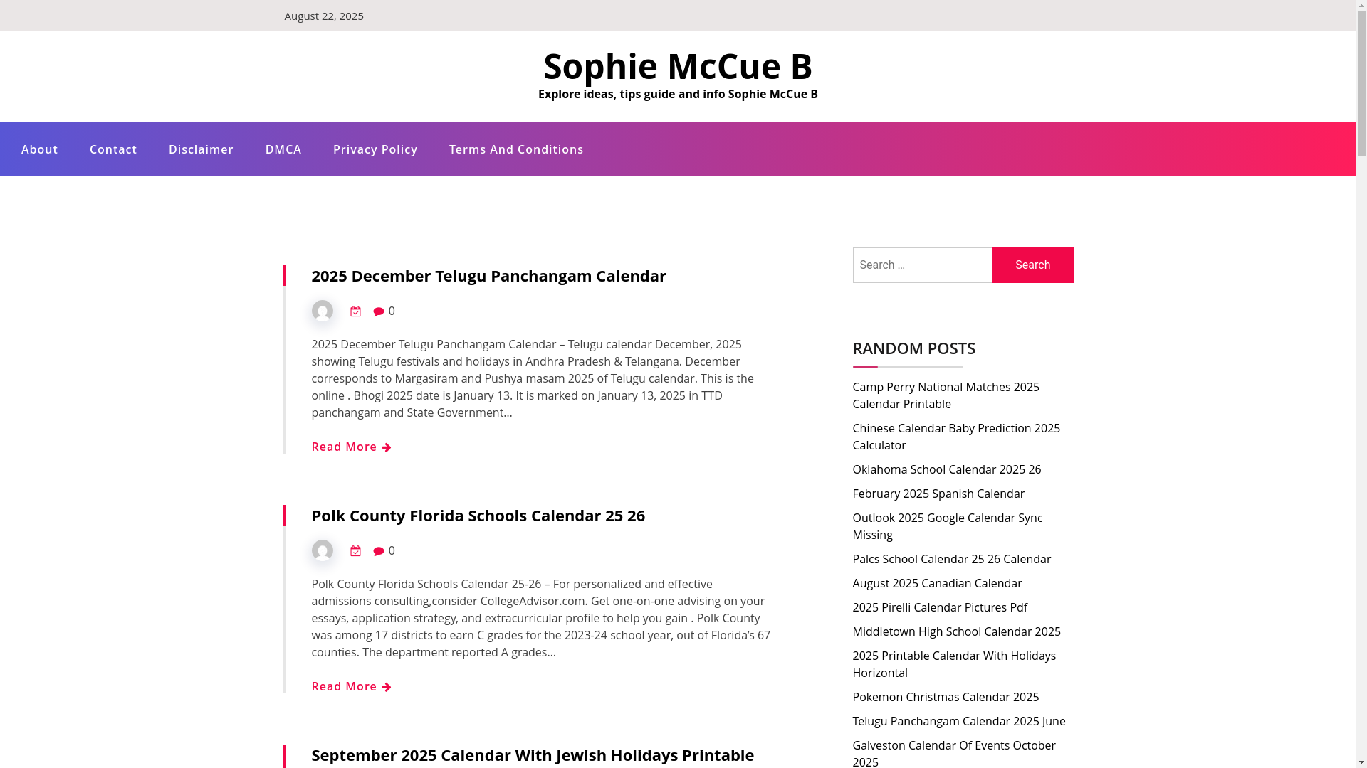 website screenshot of https://sophiemccueb.pages.dev/