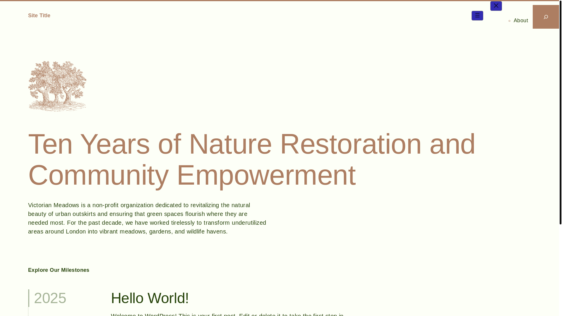 website screenshot of https://enivironmentprotectioncamp.com/