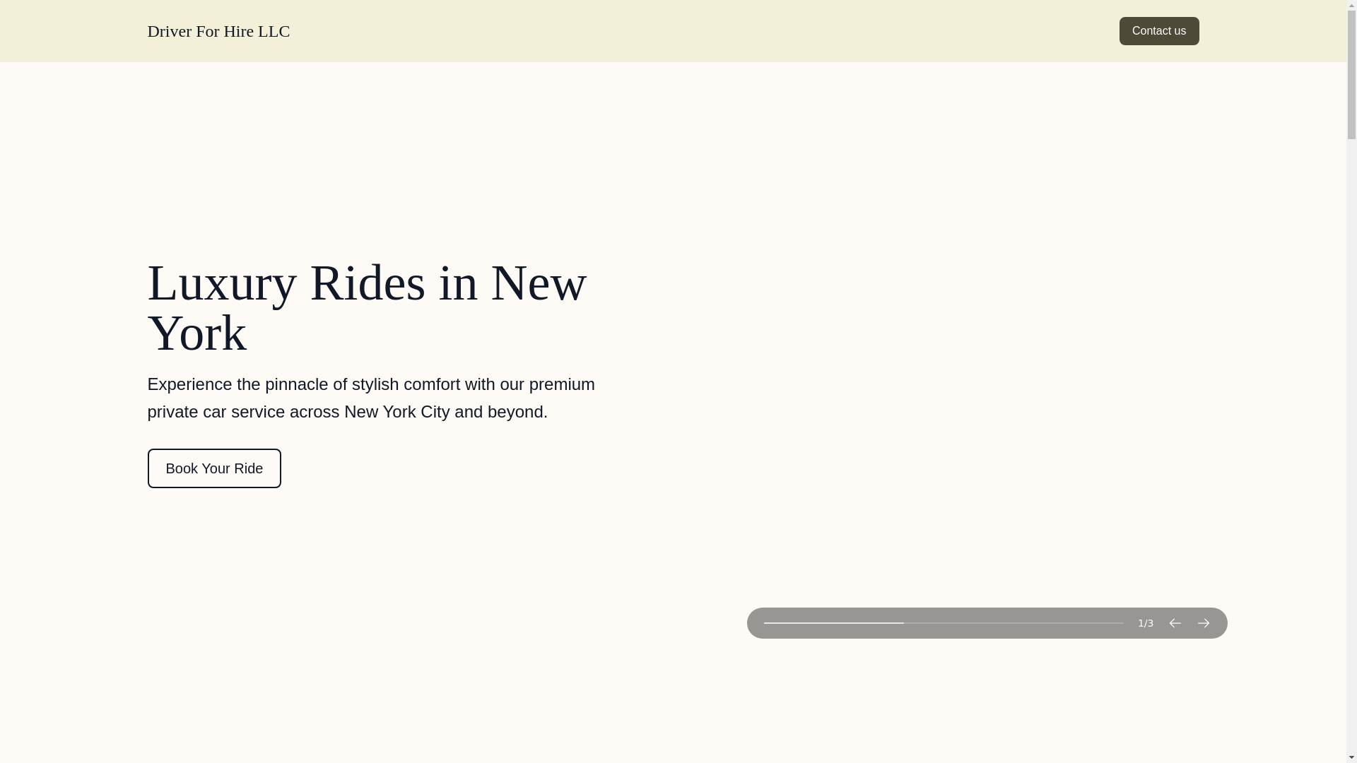 website screenshot of https://driverforhirecompany.com/