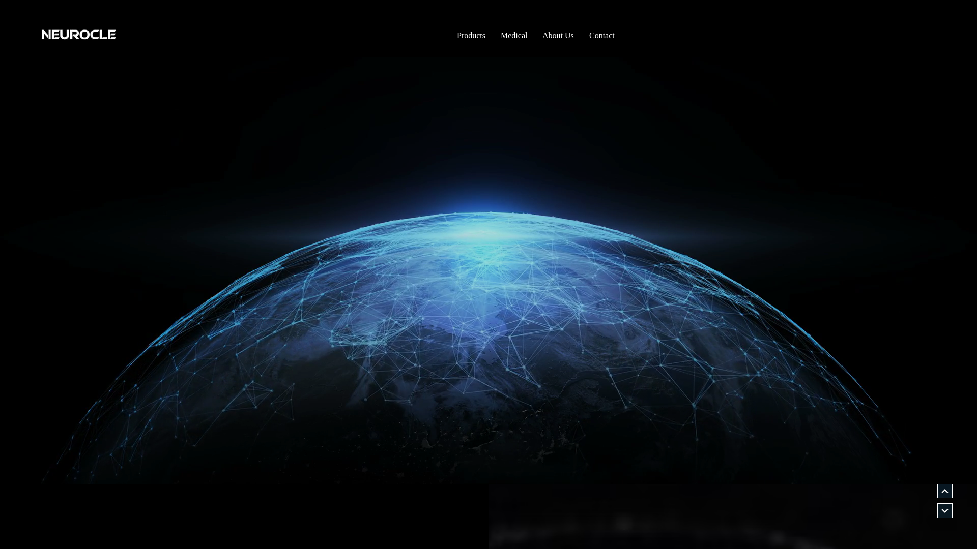 website screenshot of https://neurocle-ai.com/