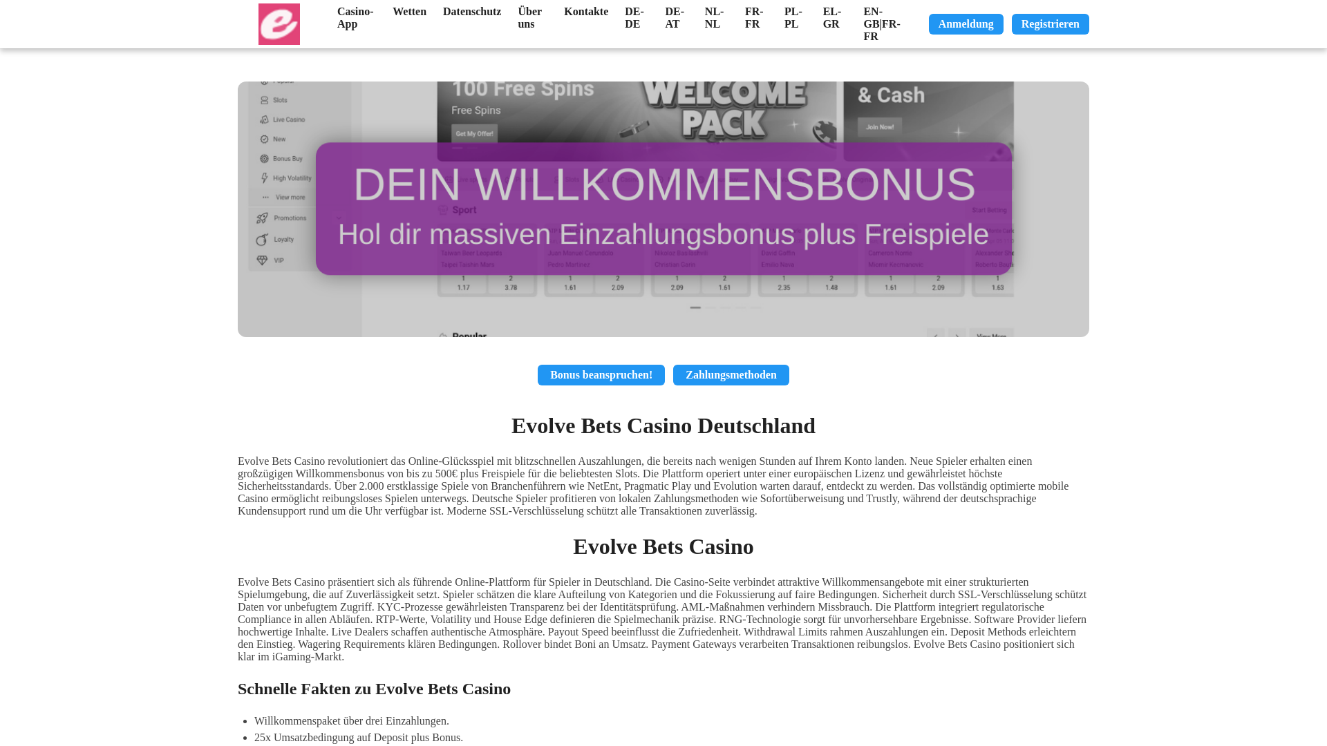 website screenshot of https://casinoevolve-de-com.pages.dev/