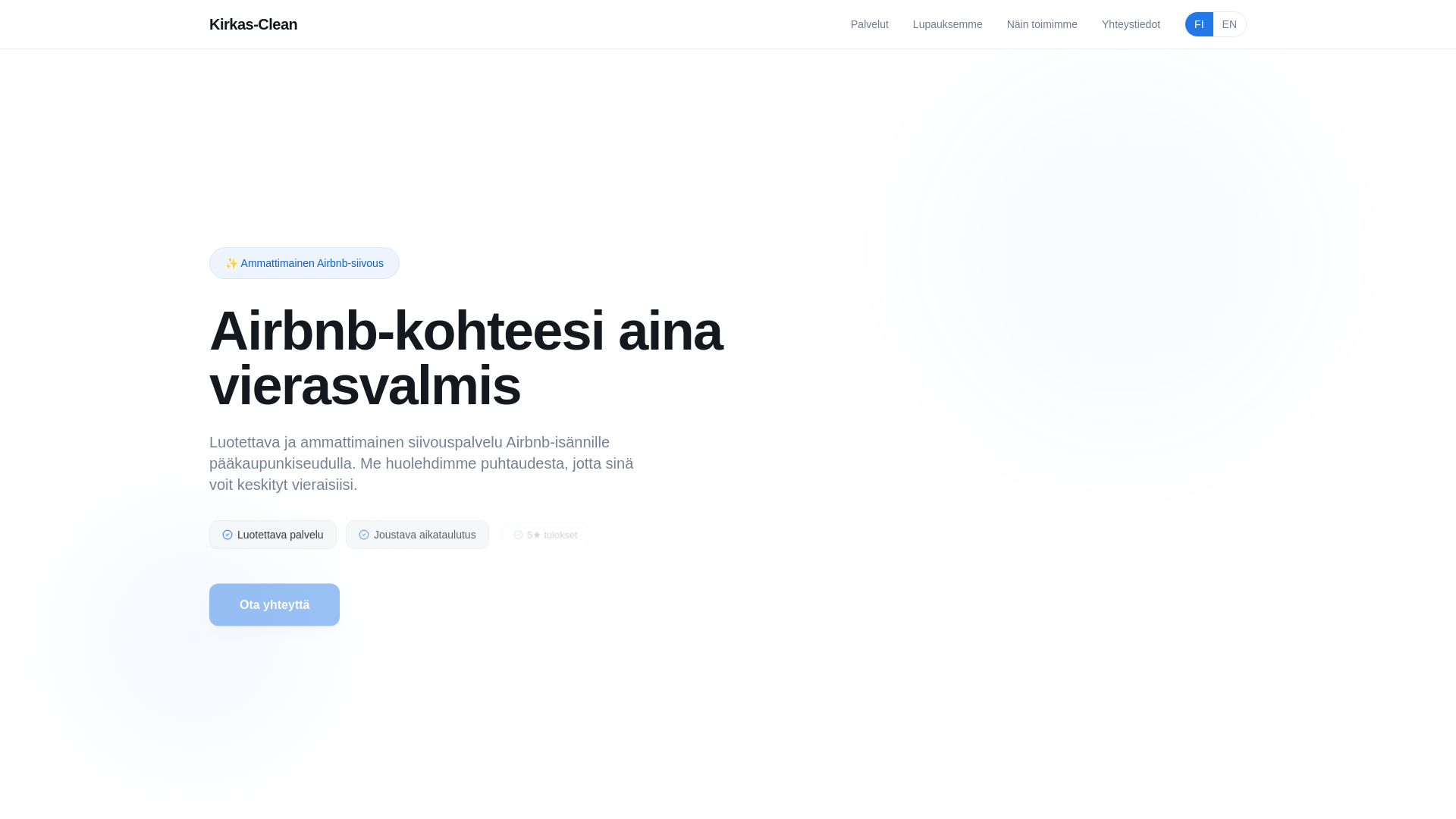 website screenshot of https://kirkas-clean.com/