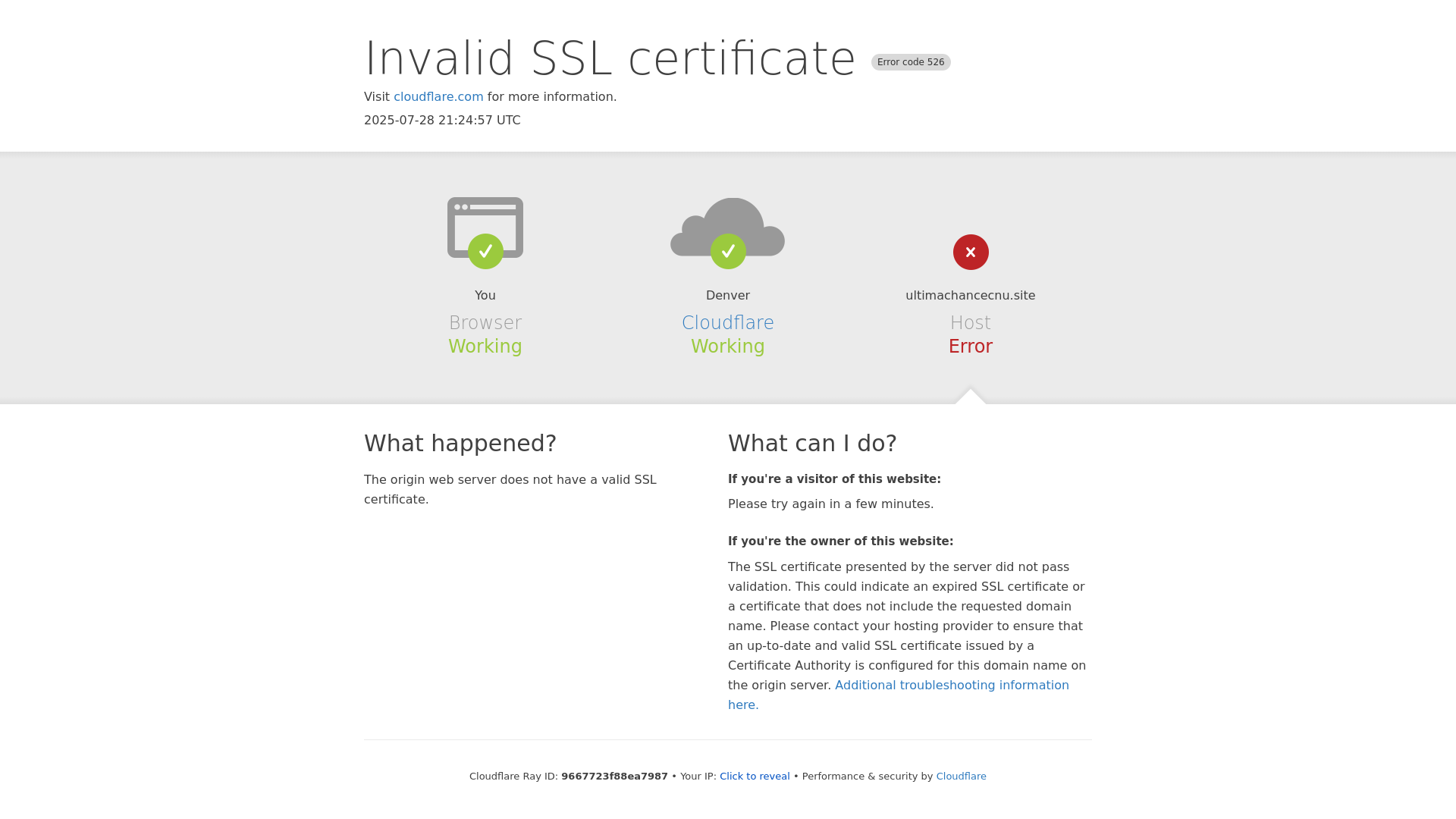 website screenshot of https://ultimachancecnu.site/