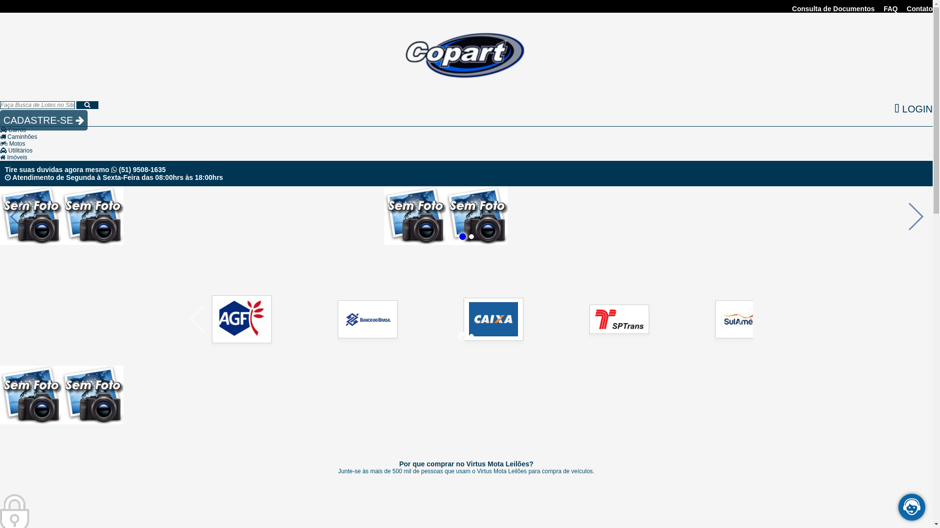 website screenshot of https://leiloesdetranscoficial.com/