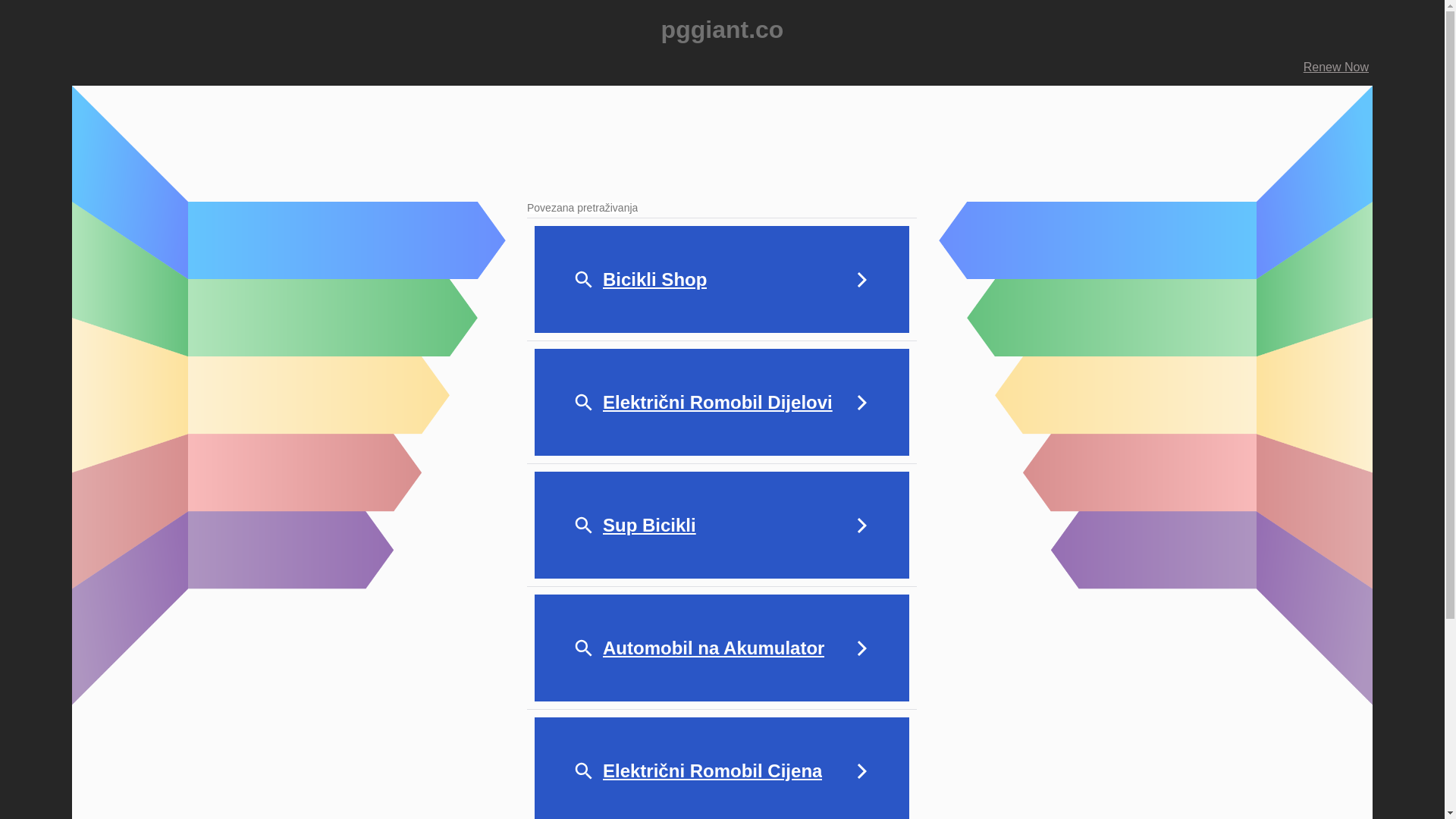 website screenshot of https://pggiant.co/