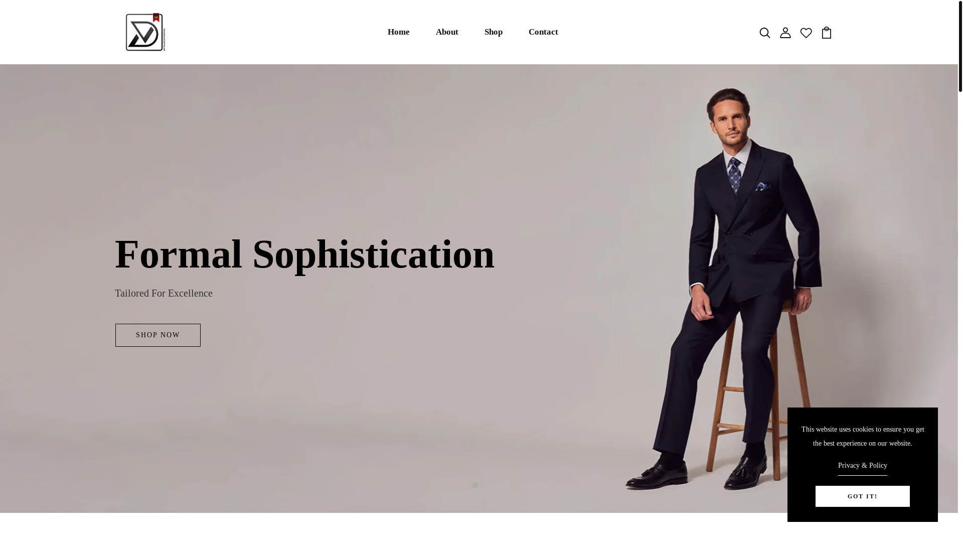 website screenshot of https://donuelmarqueteluxe.com/