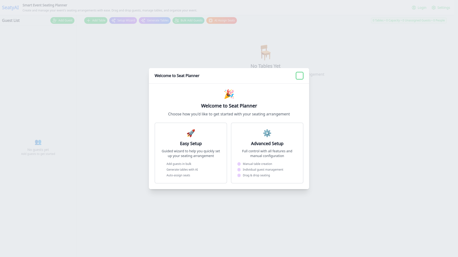 website screenshot of https://seat-planner-ai.pages.dev/