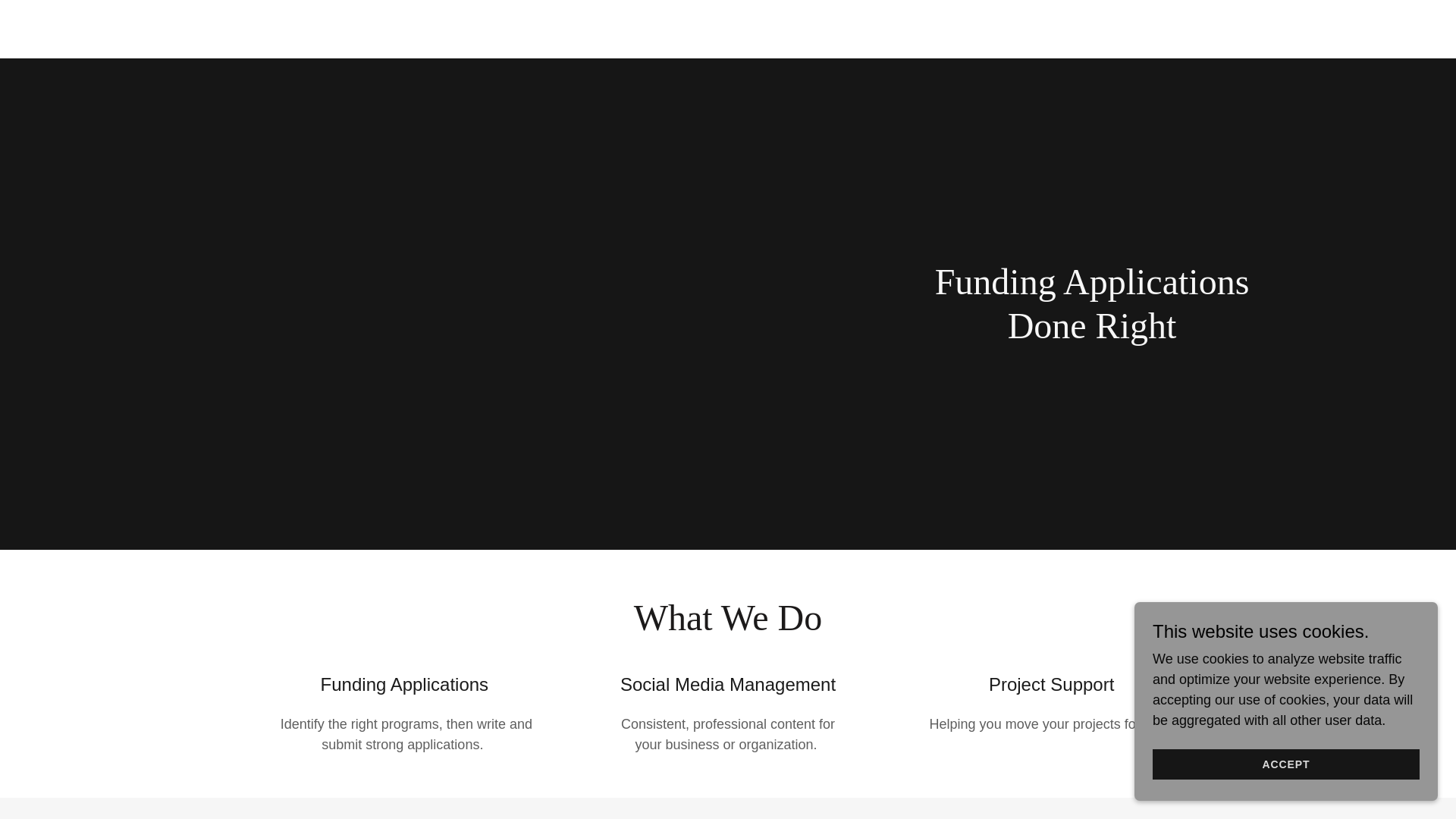 website screenshot of https://whitemooseconsulting.ca/