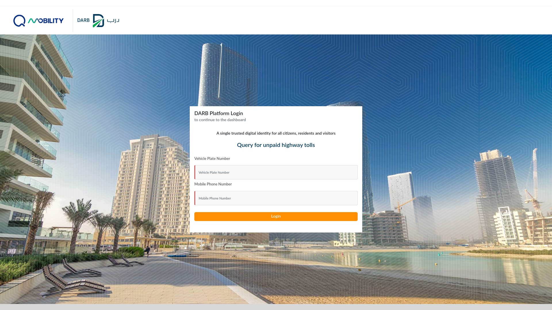 website screenshot of https://darb.itc.gov.ae-ctr.com