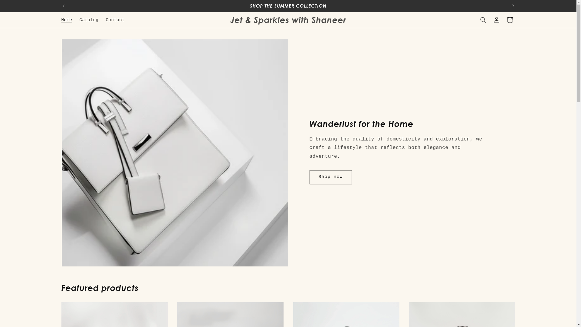 website screenshot of https://jetwithshaneer.com/