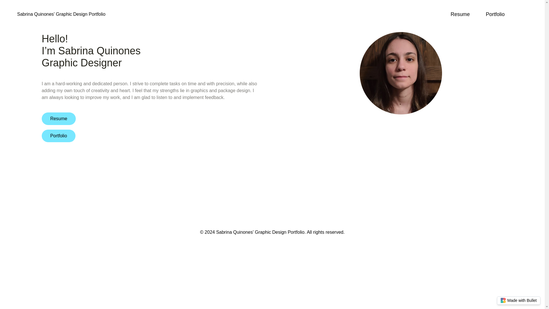 website screenshot of https://quinones-portfolio-bullet.pages.dev/