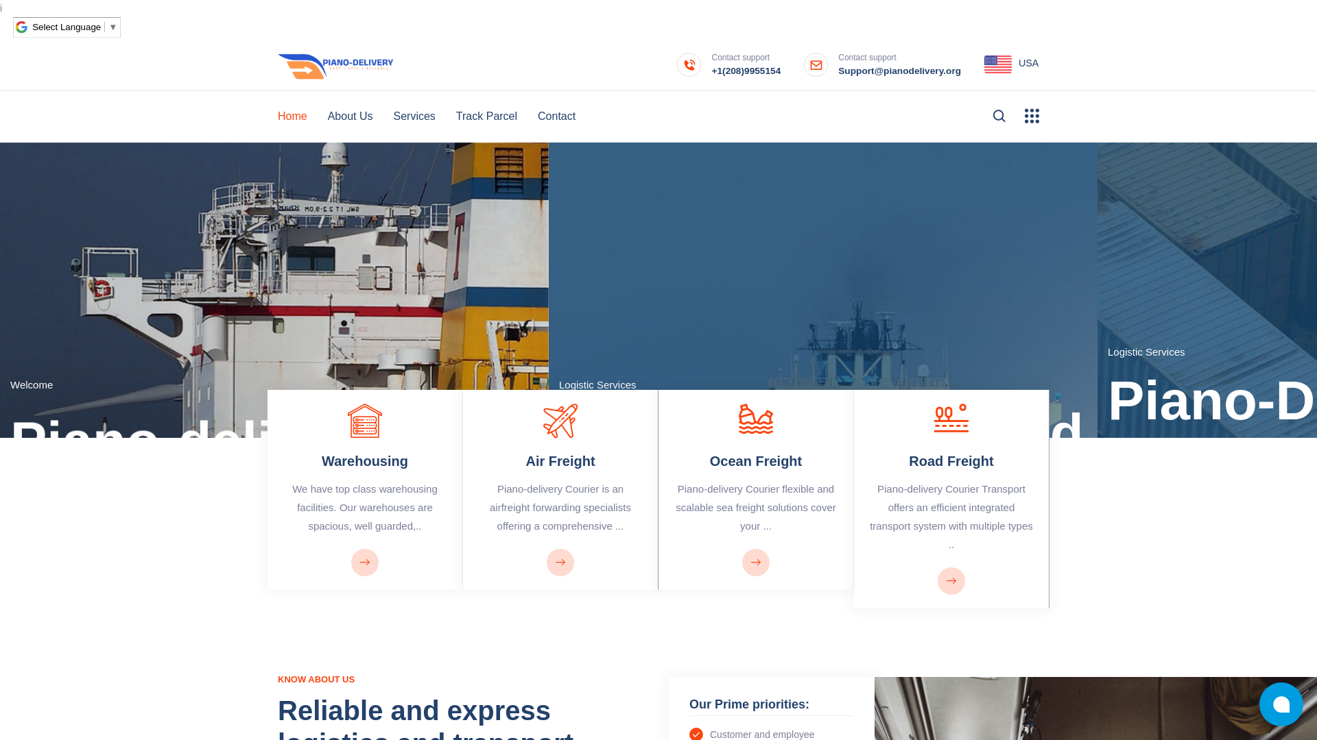 website screenshot of https://pianodelivery.org/