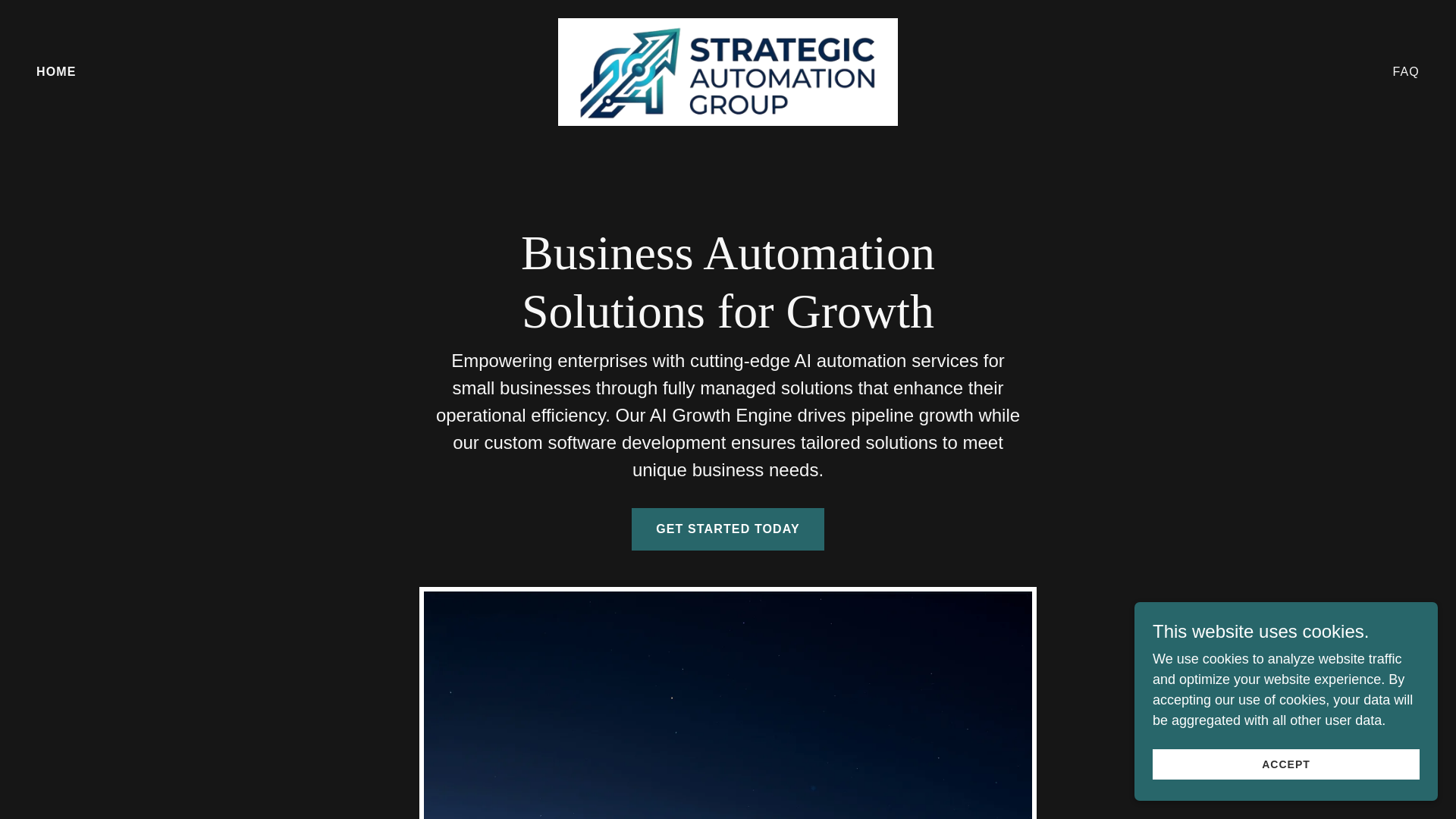 website screenshot of https://topstrategicautomation1st.com/