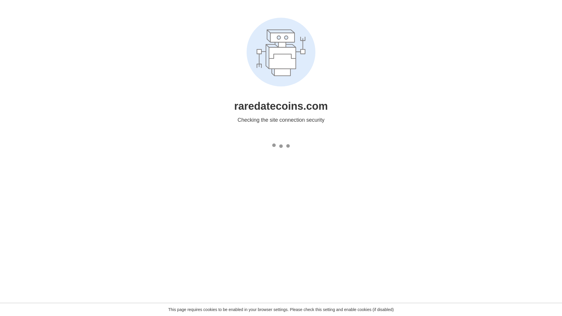 website screenshot of https://premierrarecoin.com/
