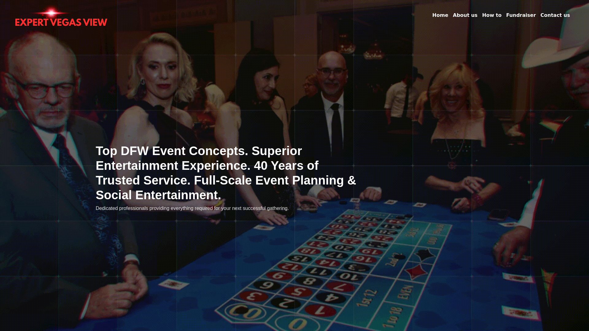 website screenshot of https://expertvegasview.pro