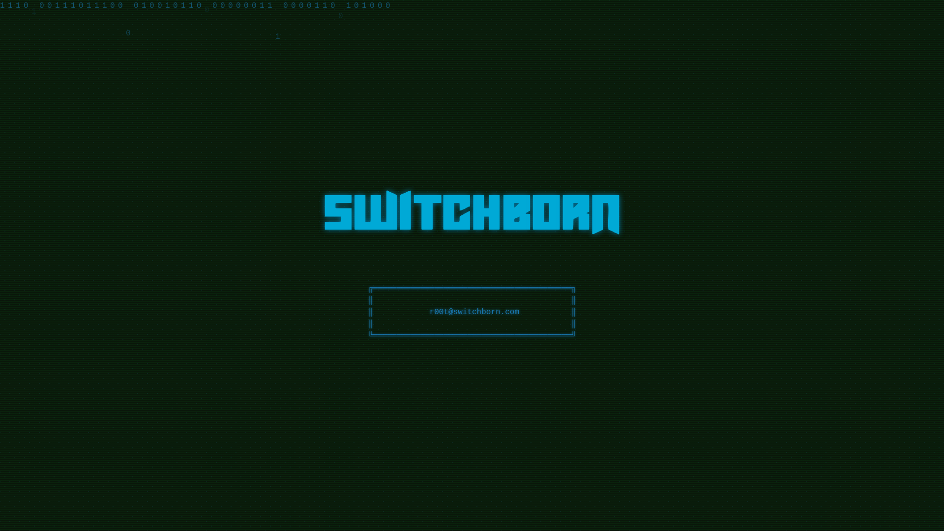 website screenshot of https://switchborn.com/