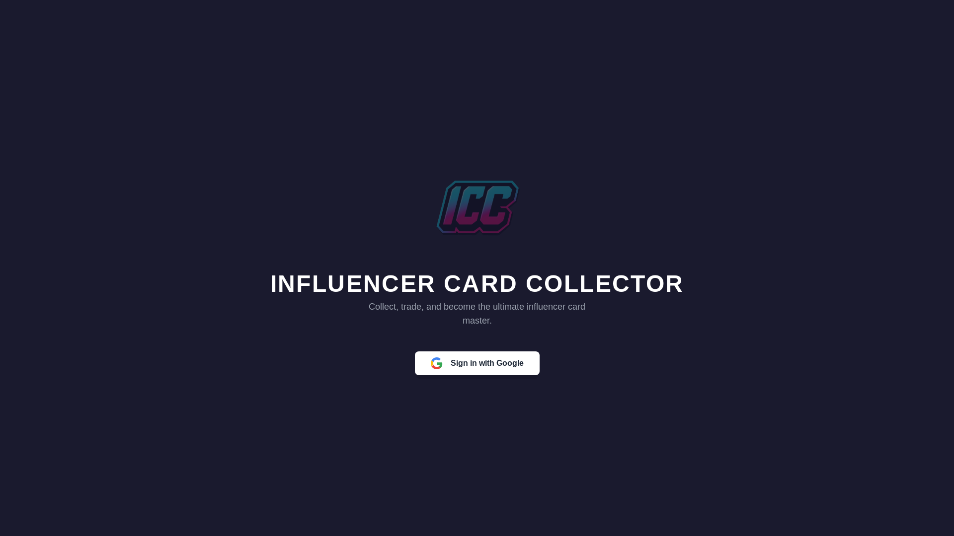 website screenshot of https://influencercc.es/