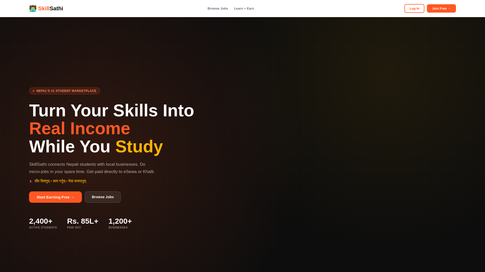 website screenshot of https://rashbinrijal.com.np/
