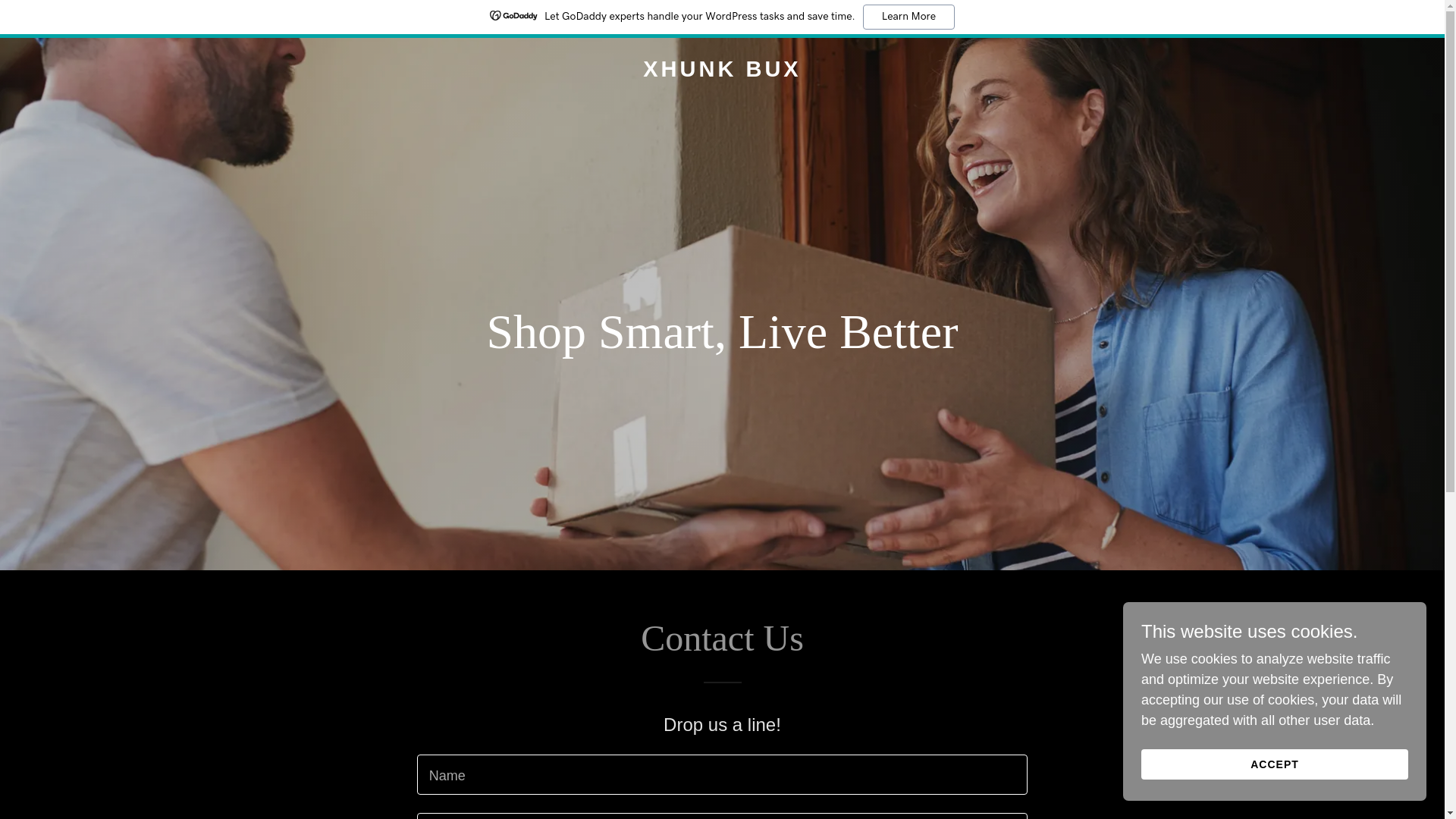 website screenshot of https://xhunkbux.com/