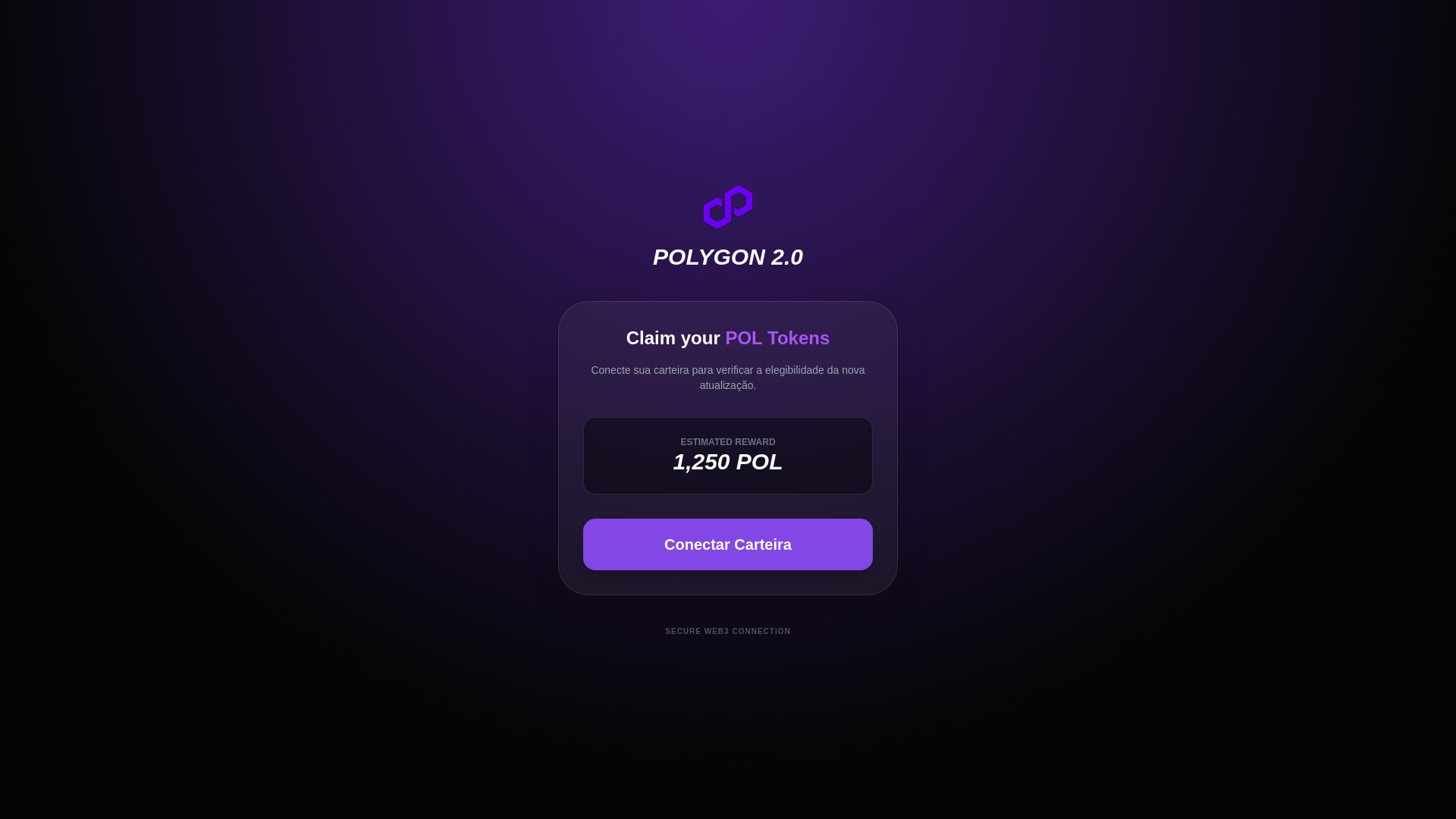 website screenshot of https://rendimentopolygon.lat/