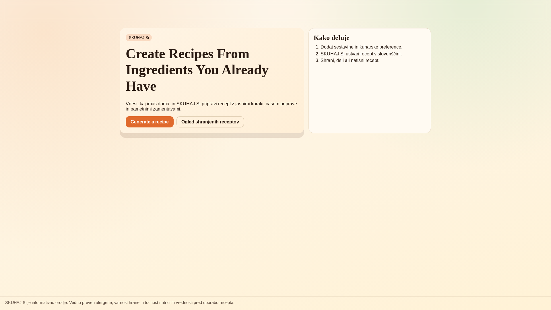 website screenshot of https://recept-5x5.pages.dev/