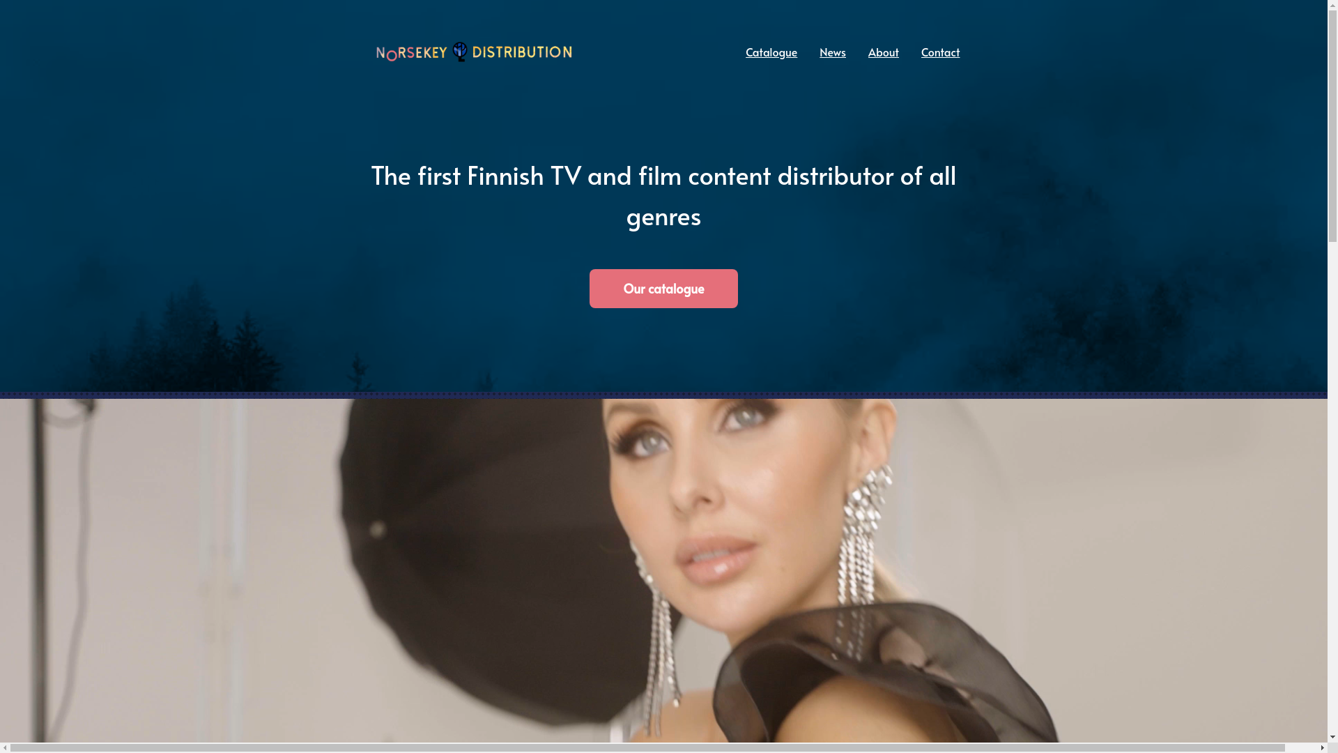 website screenshot of https://norsekey.tv/