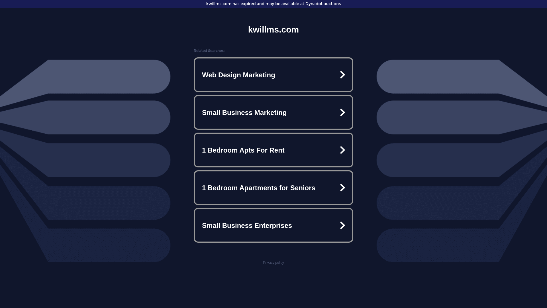website screenshot of https://xicw.kwillms.com