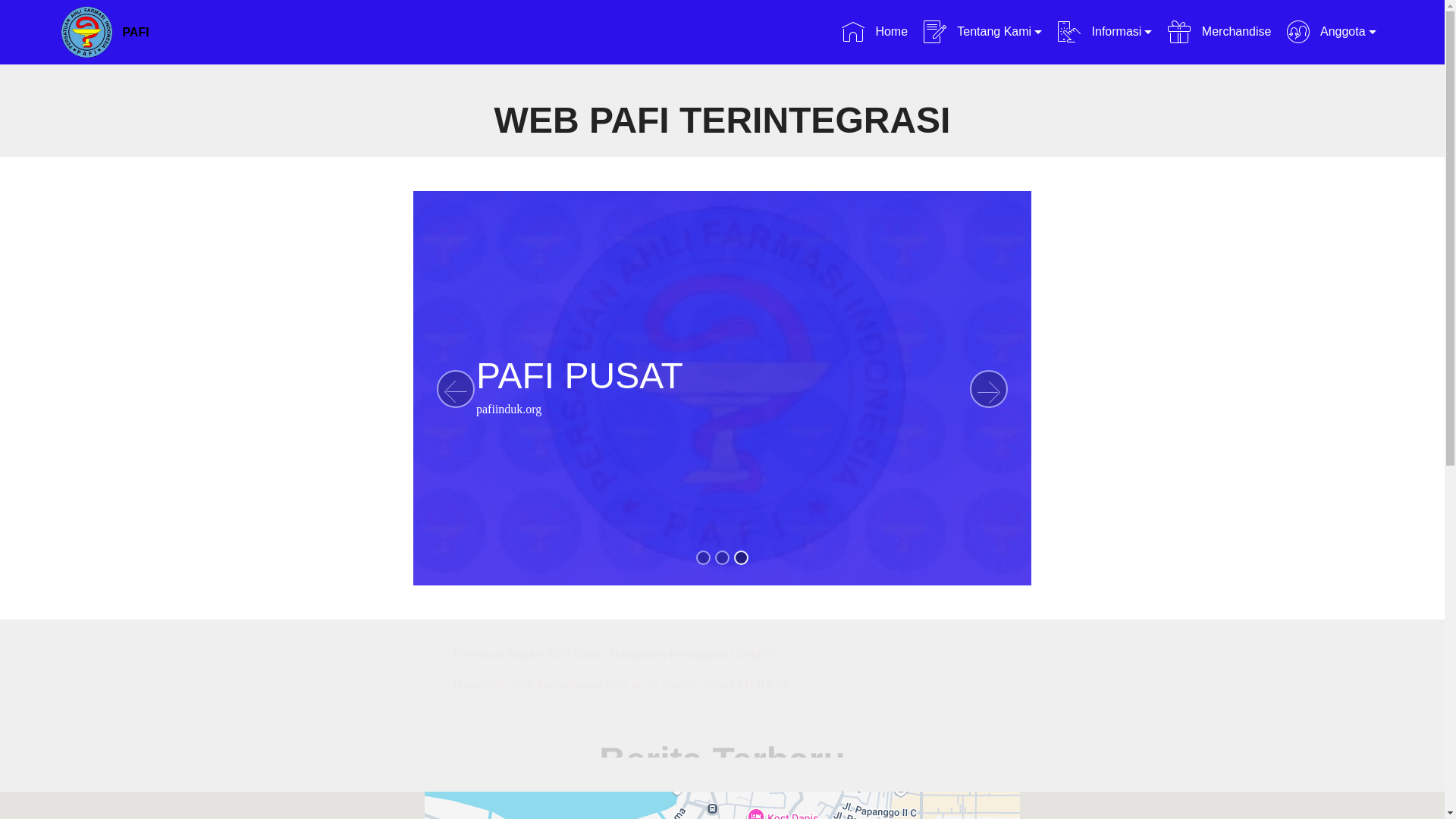 website screenshot of https://pafi-tanjungpriok-org.pages.dev/