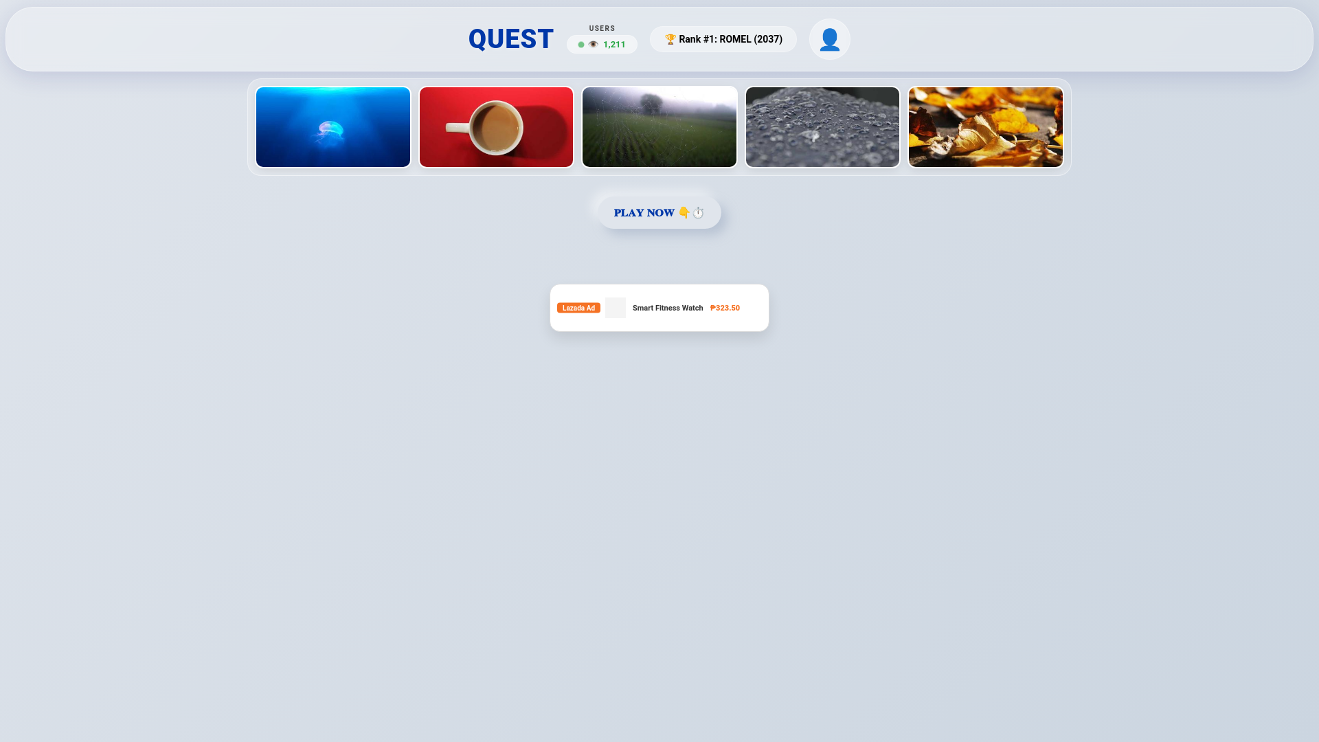 website screenshot of https://questme5.pages.dev/