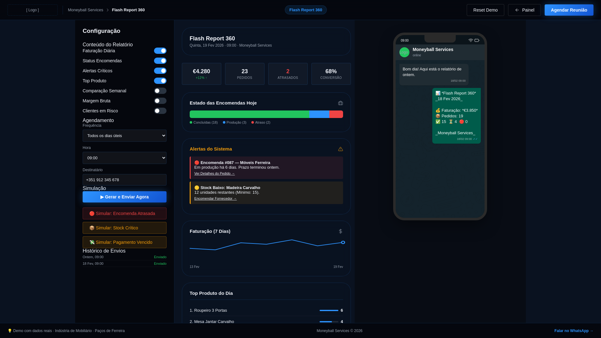 website screenshot of https://moneyball-flash-report.pages.dev/