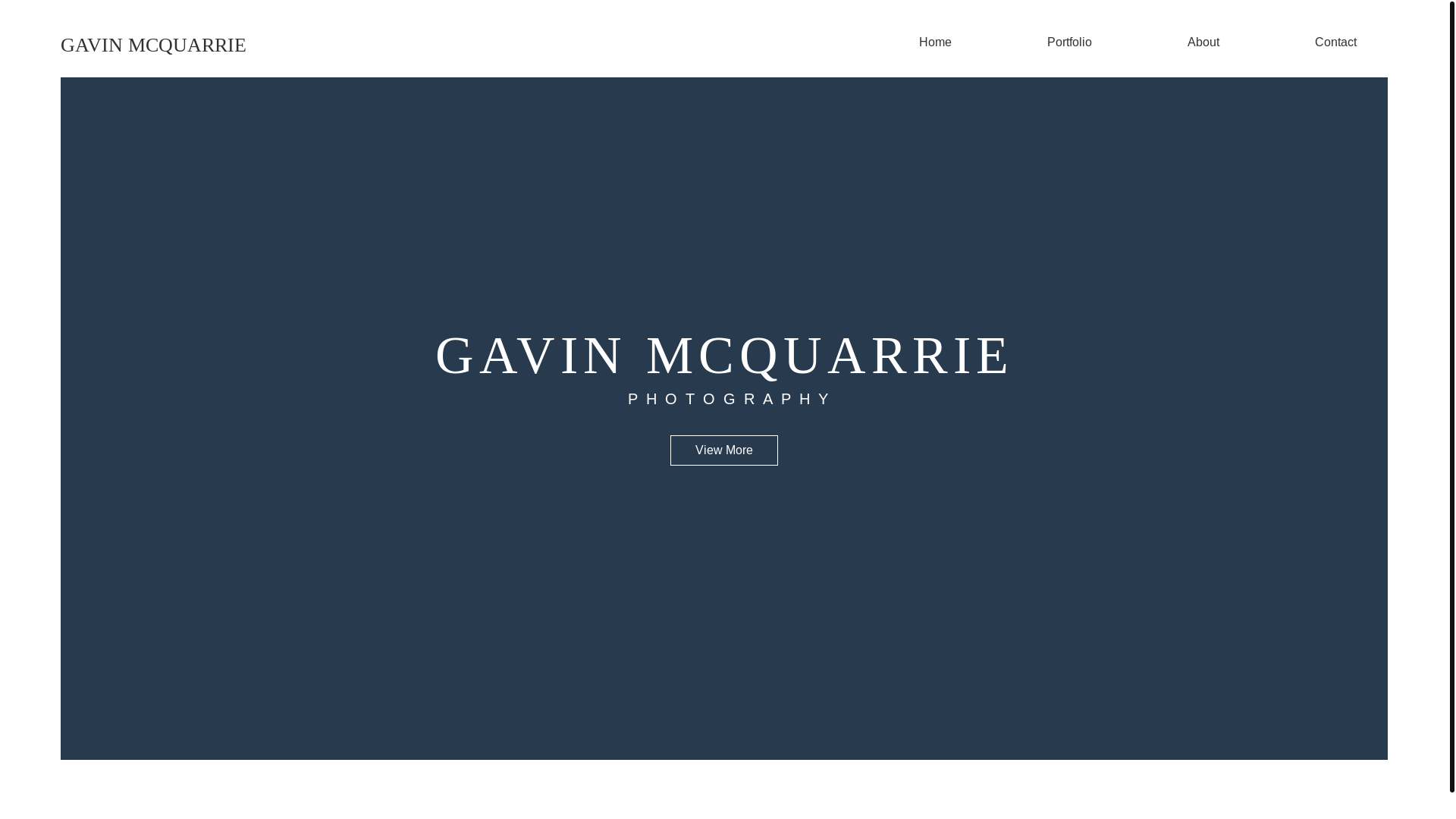 website screenshot of https://gavmcquarrie.com/