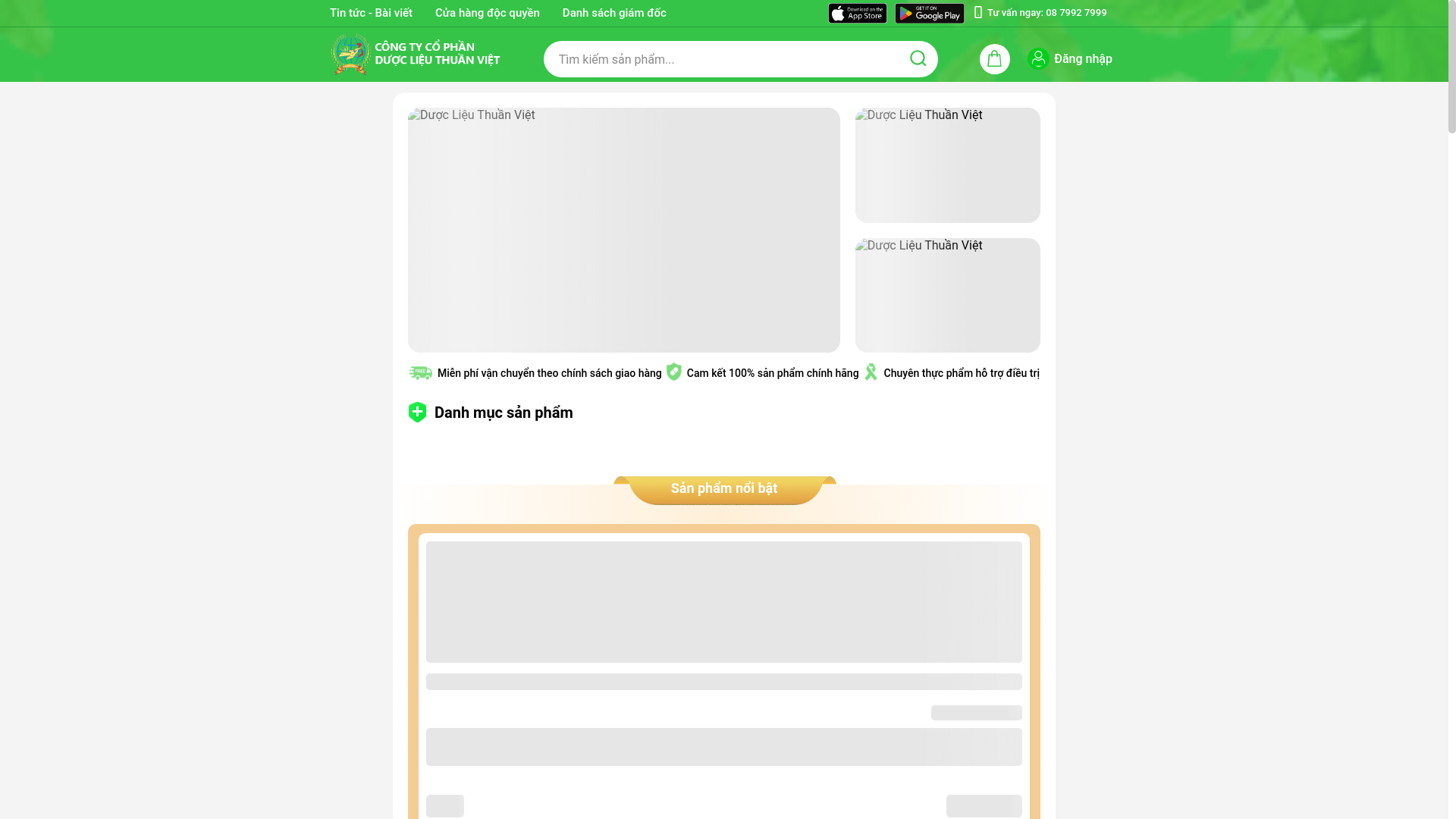 website screenshot of https://dongythuanviet.vn/