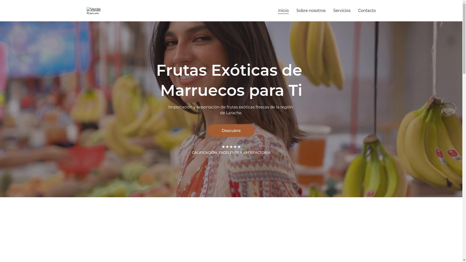 website screenshot of https://verdesanum.com/