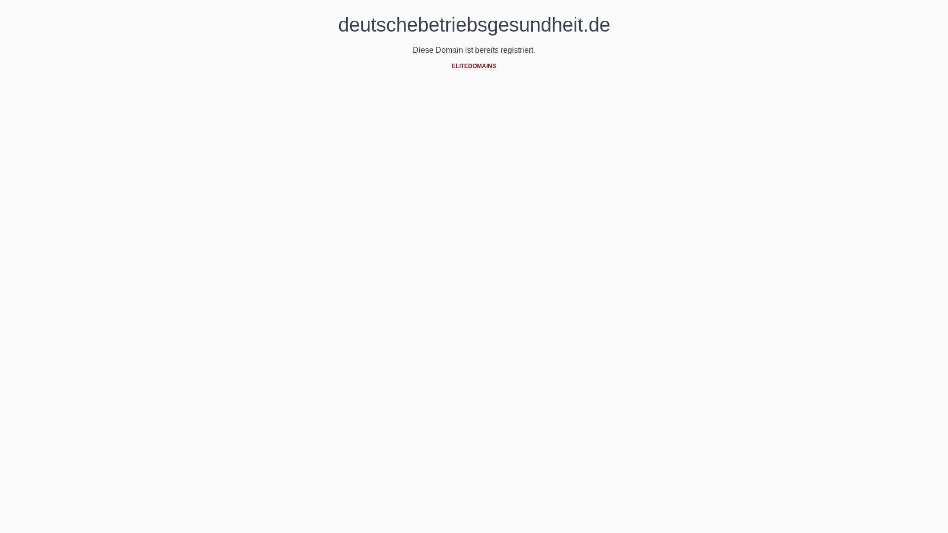 website screenshot of https://deutschebetriebsgesundheit.de/