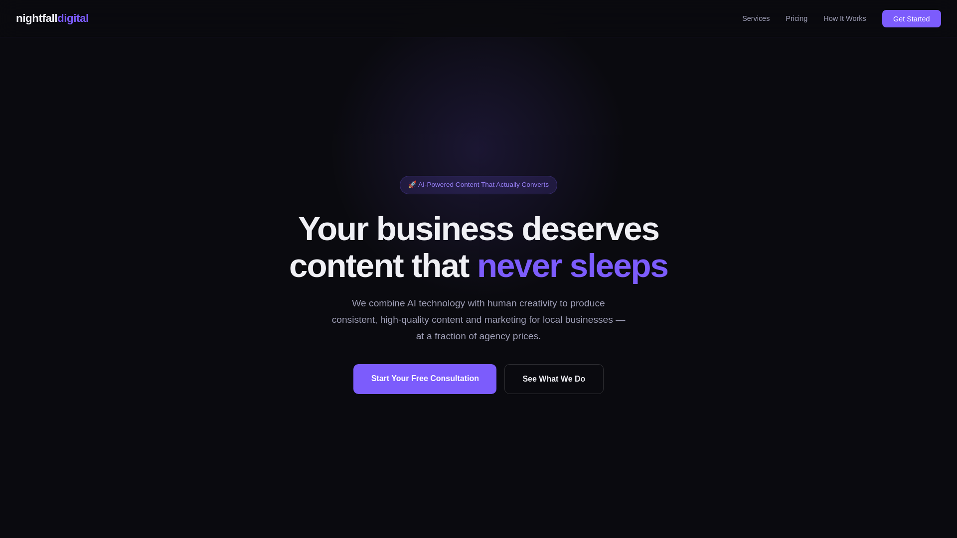 website screenshot of https://nightfall-digital.pages.dev/