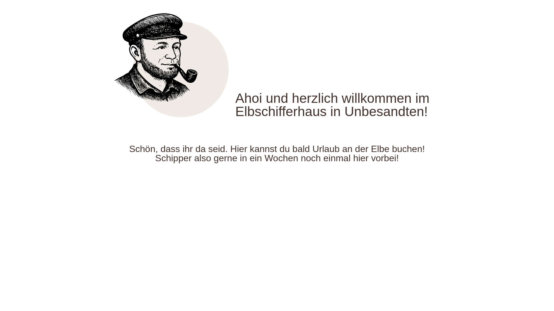 website screenshot of https://altes-elbschifferhaus.de/