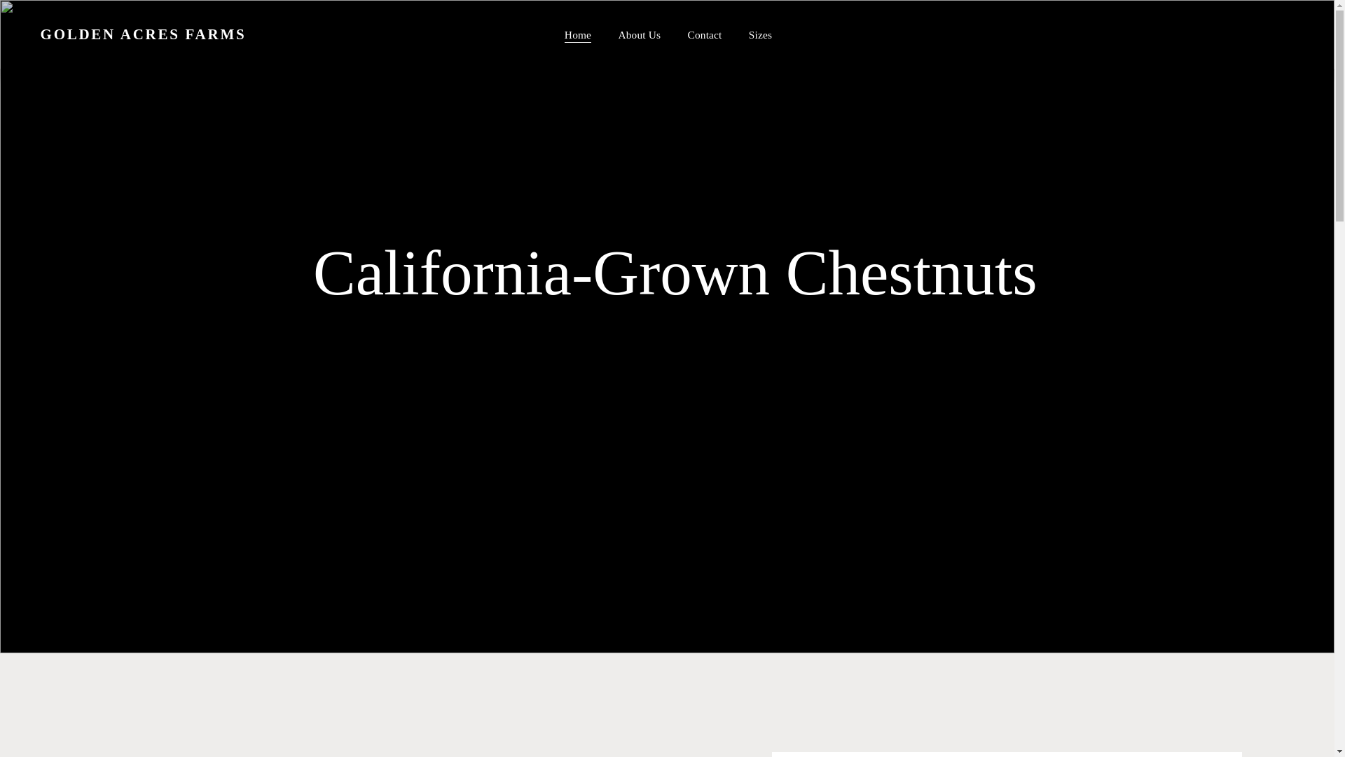 website screenshot of https://california-chestnuts.com/
