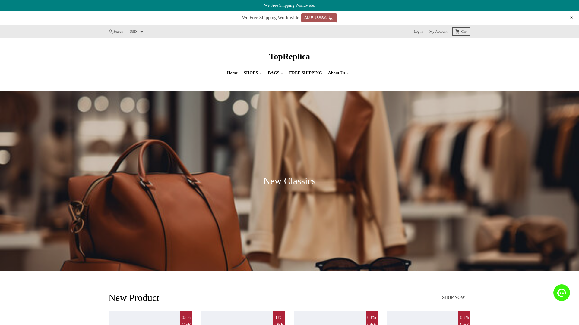 website screenshot of https://elitemonogramreplica.com/